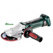 SMERIGLIATRICE ANGOLARE A TESTA RIBASSATA, METABO A BATTERIA 18V MOD. WF 18 LTX 125 QUICK (SOLO CORPO MACCHINA)